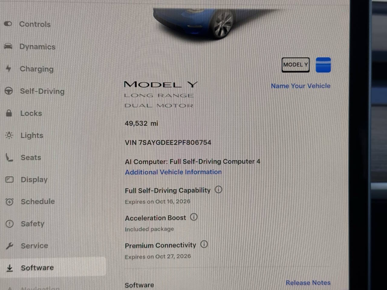 2023 TESLA Model Y