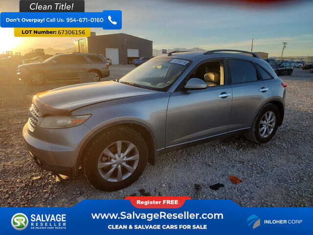 2004 INFINITI FX35