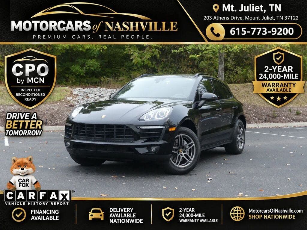 2018 PORSCHE Macan