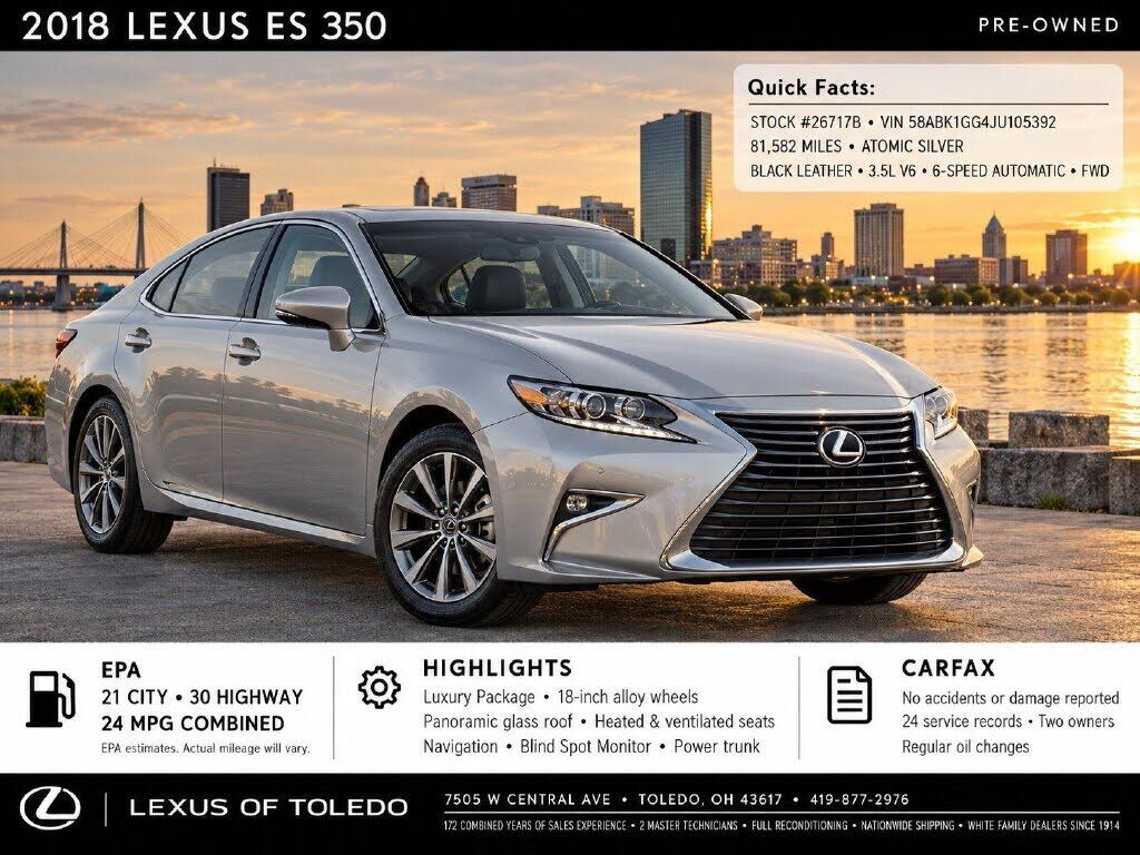 2018 LEXUS ES