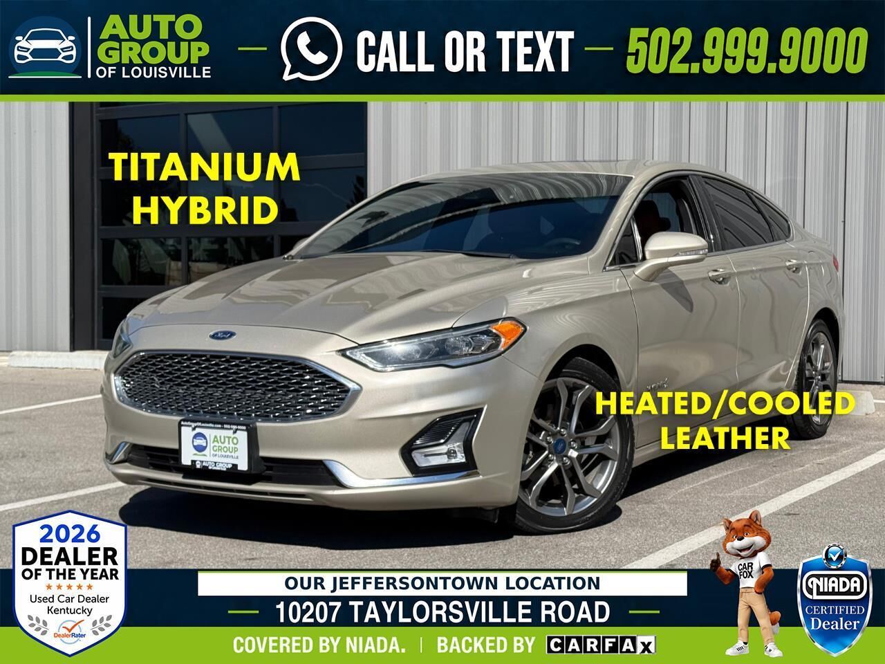 2019 FORD Fusion