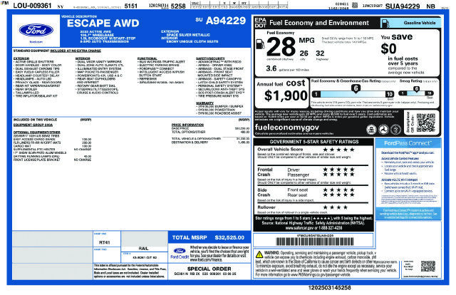 2025 FORD Escape