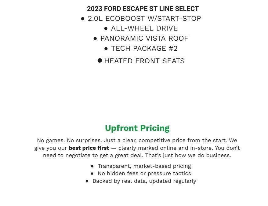 2023 FORD Escape