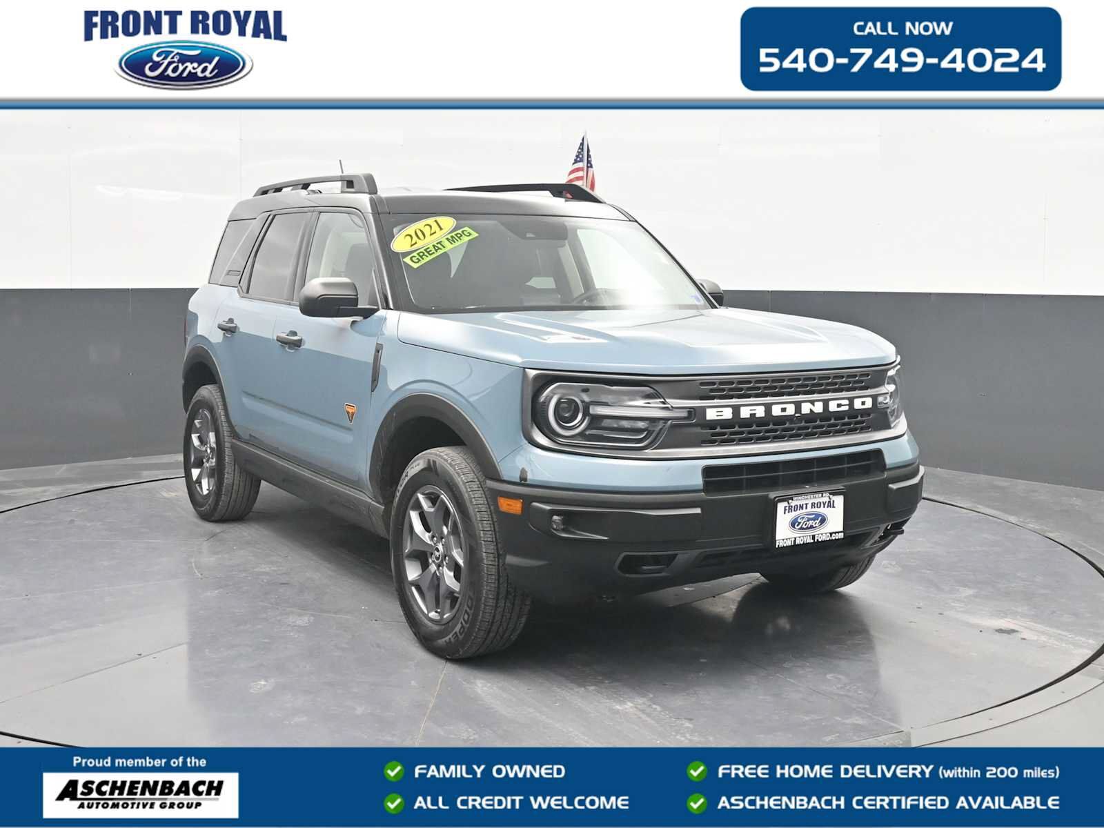 2021 FORD Bronco