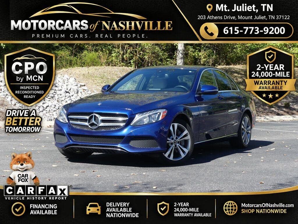2018 MERCEDES-BENZ C-Class