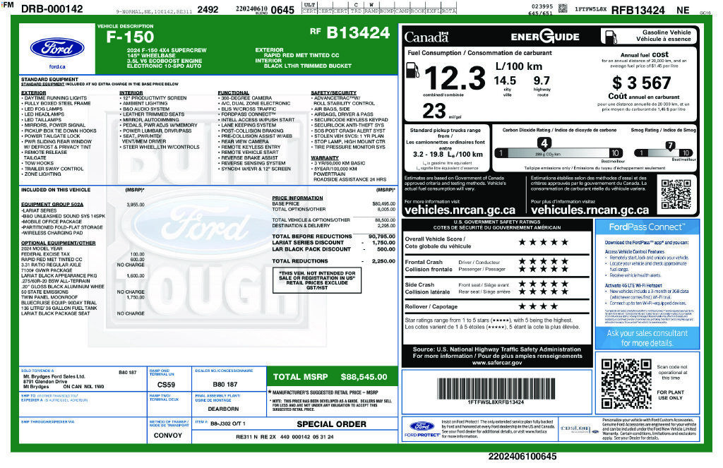 2024 FORD F-150
