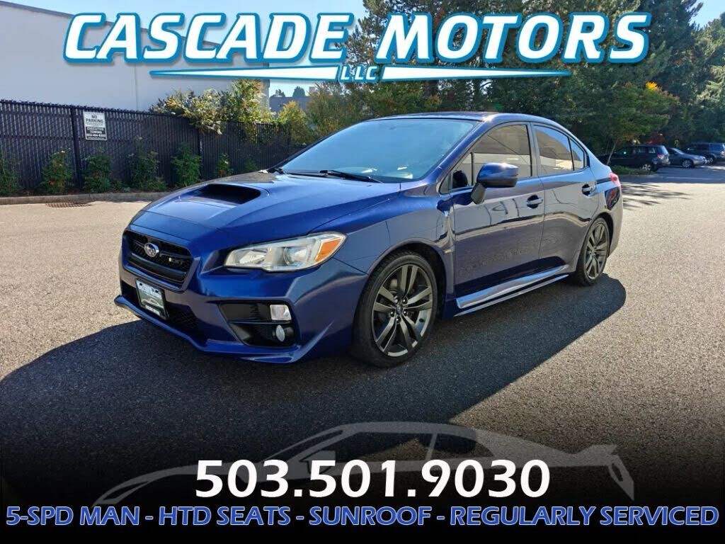 2016 SUBARU WRX