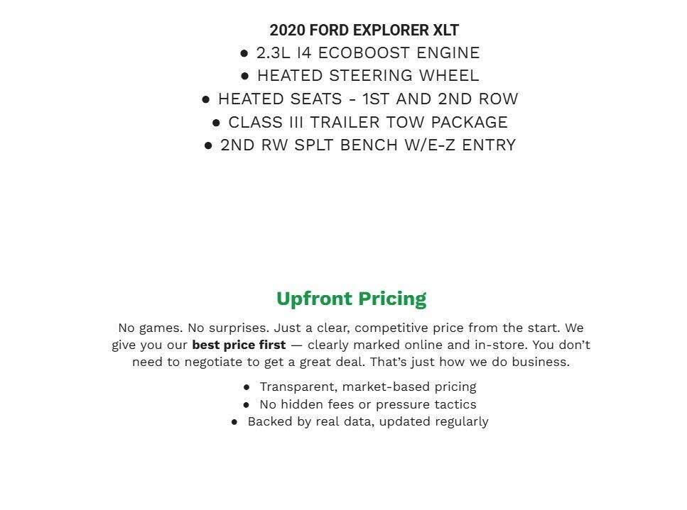 2020 FORD Explorer