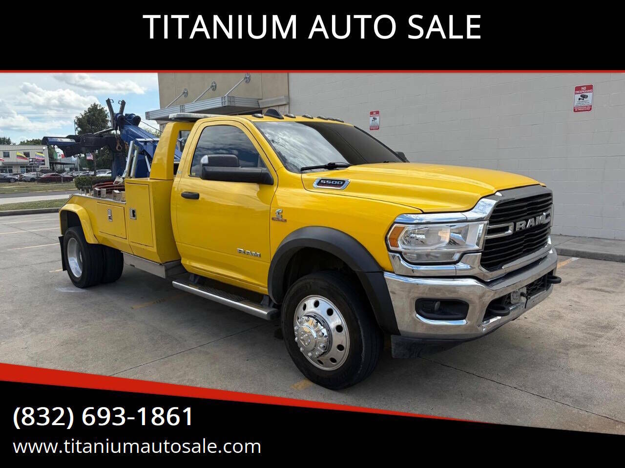 2019 RAM 5500