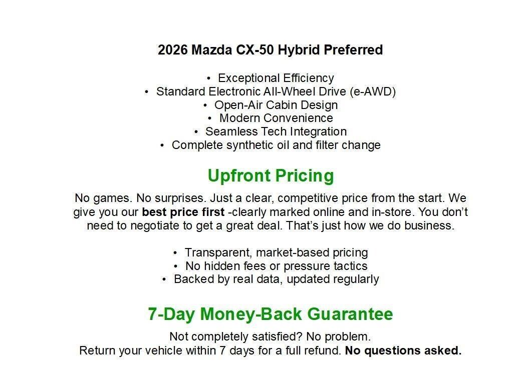 2026 MAZDA CX-50