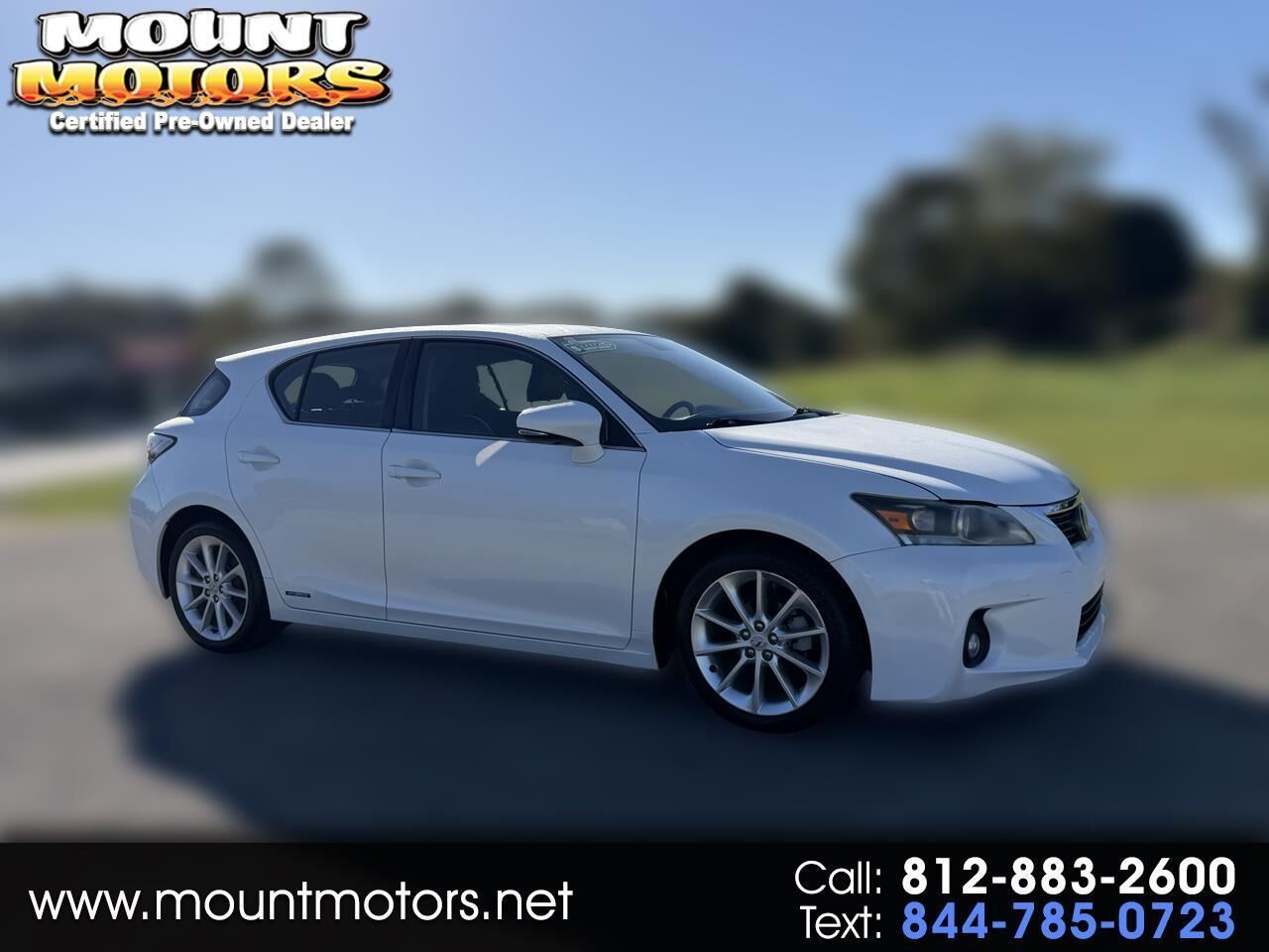 2012 LEXUS CT