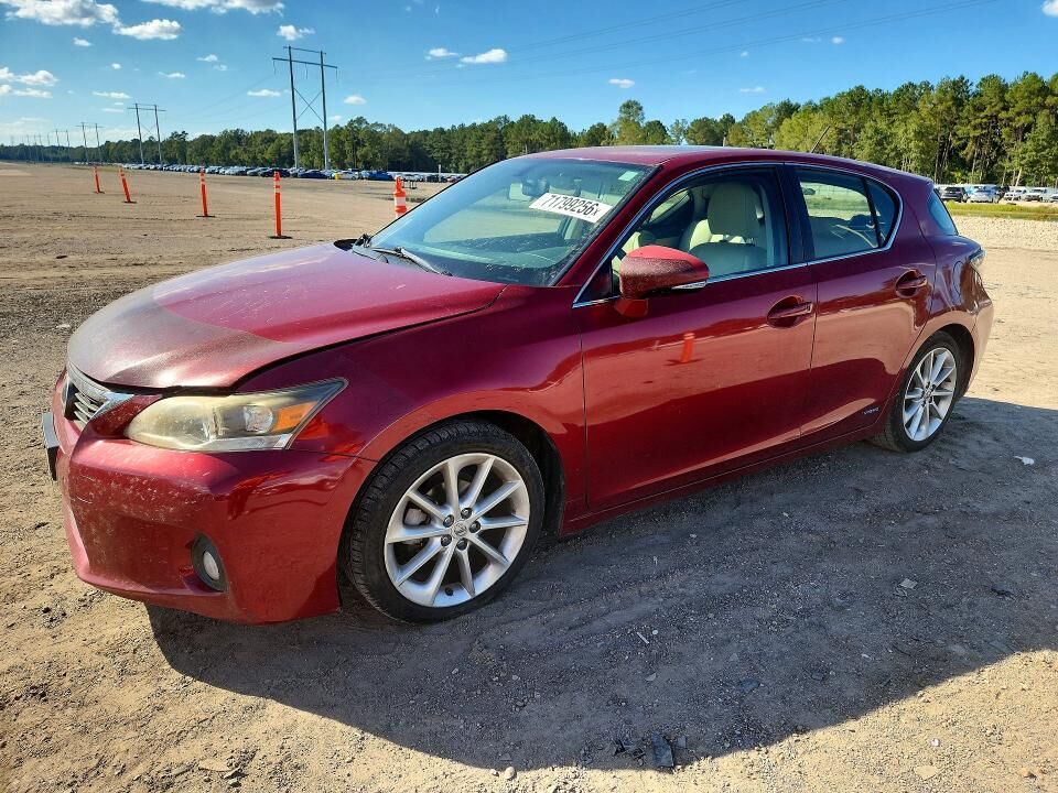 2012 LEXUS CT