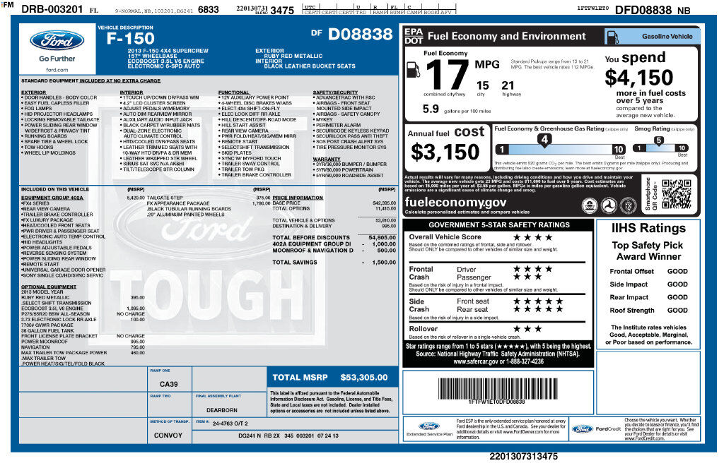 2013 FORD F-150