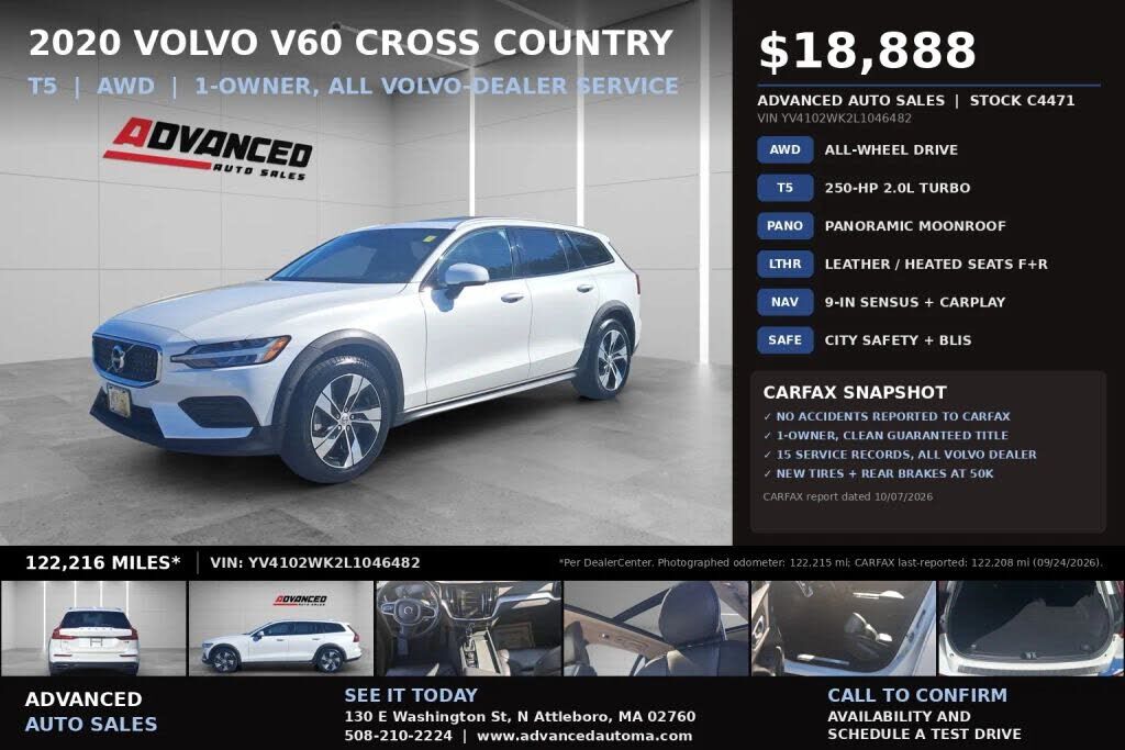 2020 VOLVO V60CC