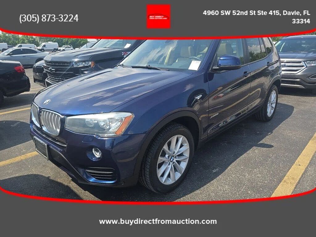 2016 BMW X3