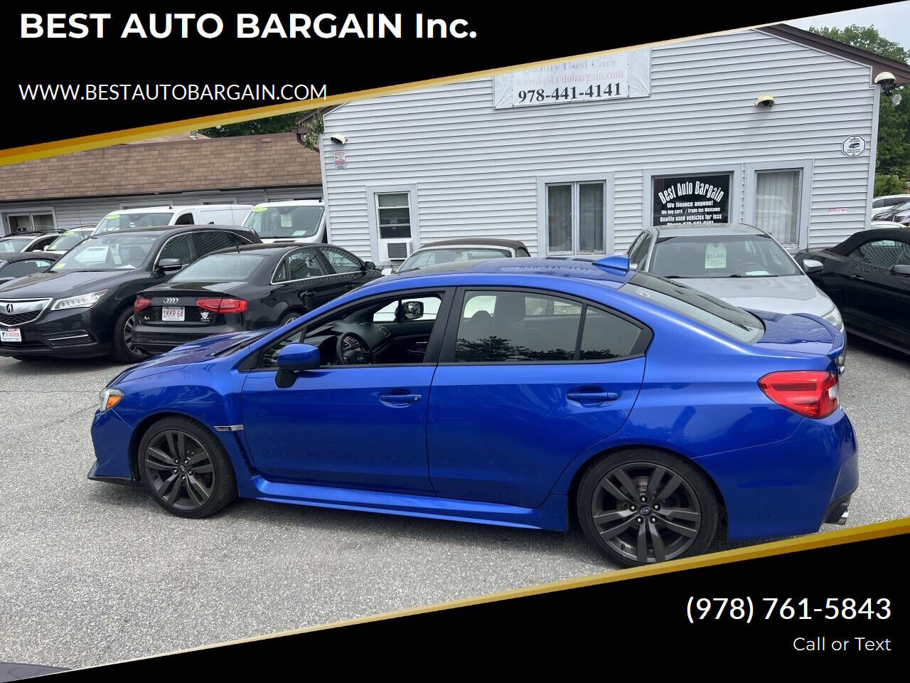 2017 SUBARU WRX