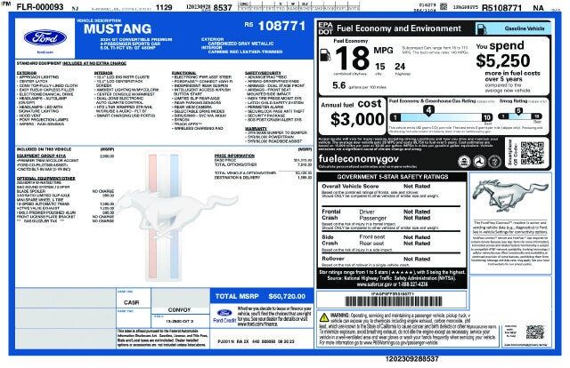 2024 FORD Mustang