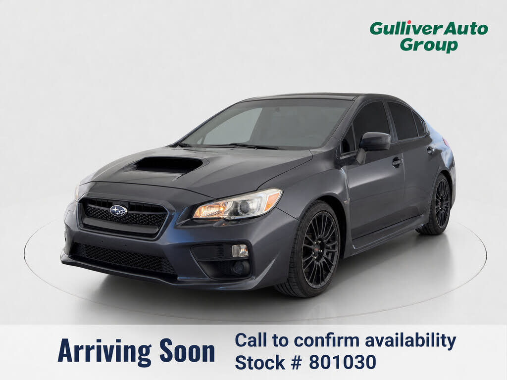 2016 SUBARU WRX