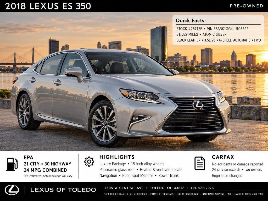 2018 LEXUS ES