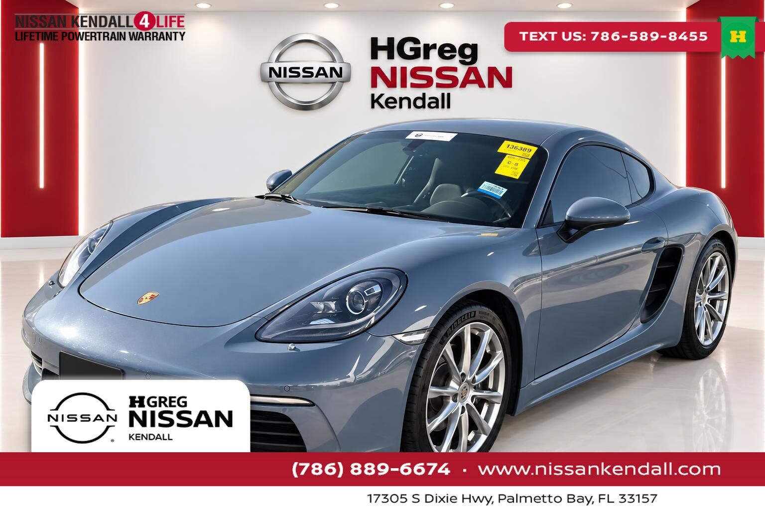 2018 PORSCHE 718