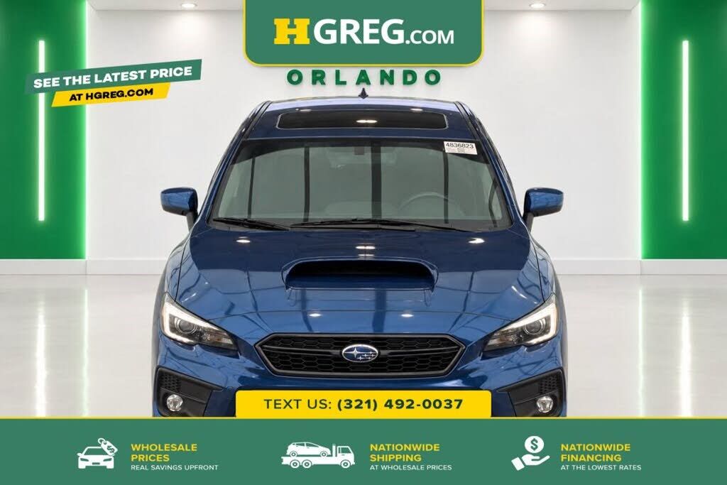 2019 SUBARU WRX