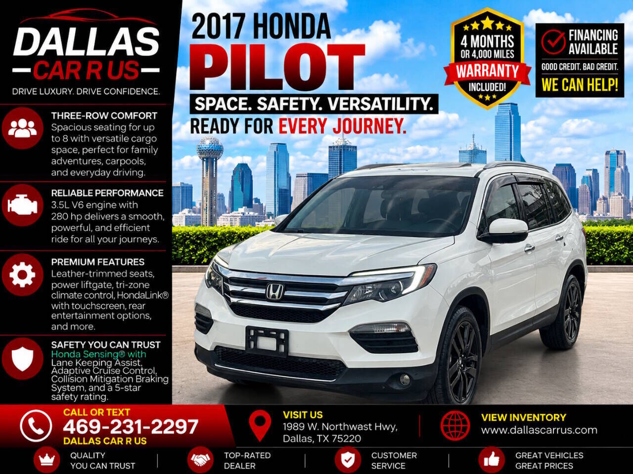 2017 HONDA Pilot