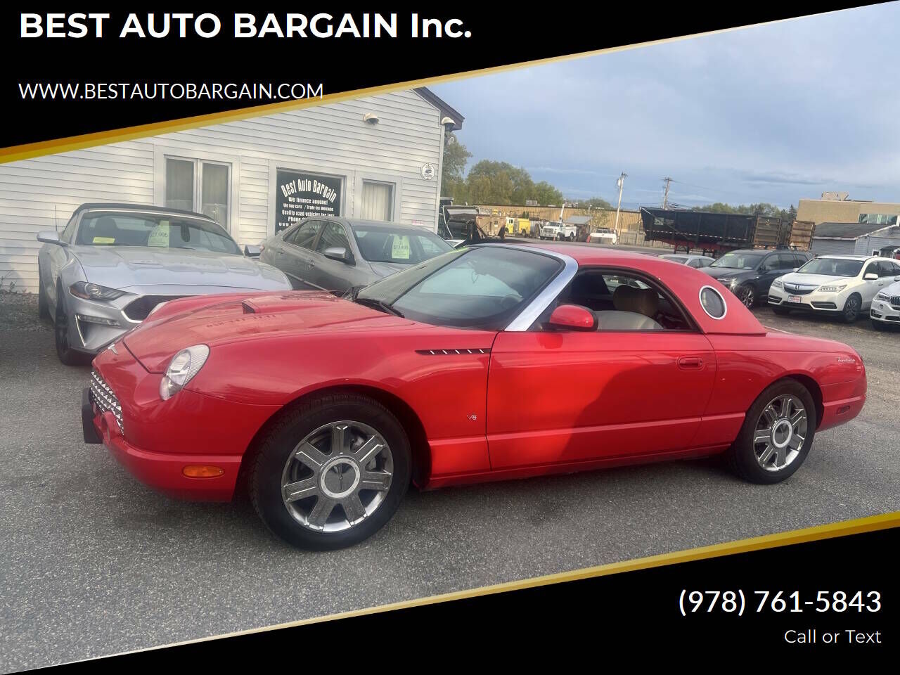 2004 FORD Thunderbird
